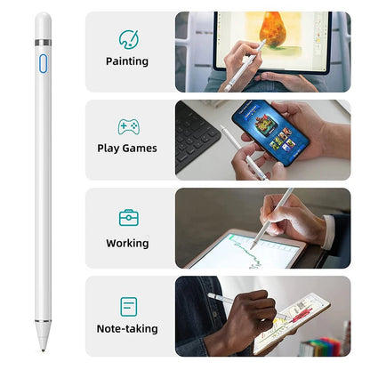 For Ipad Pencil Stylus Pen for Apple Pencil Touch Pen for Phone Ipad Pro Samsung Huawei Xiaomi Pencil Tablet Mobile IOS Android - The Sojourning E-merchant