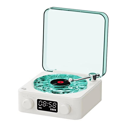 Mini Retro White Noise Bluetooth Speaker Portable Vintage Sleep Aid Bluetooth Speaker Subwoofer with RGB Light Support TF Card - The Sojourning E-merchant