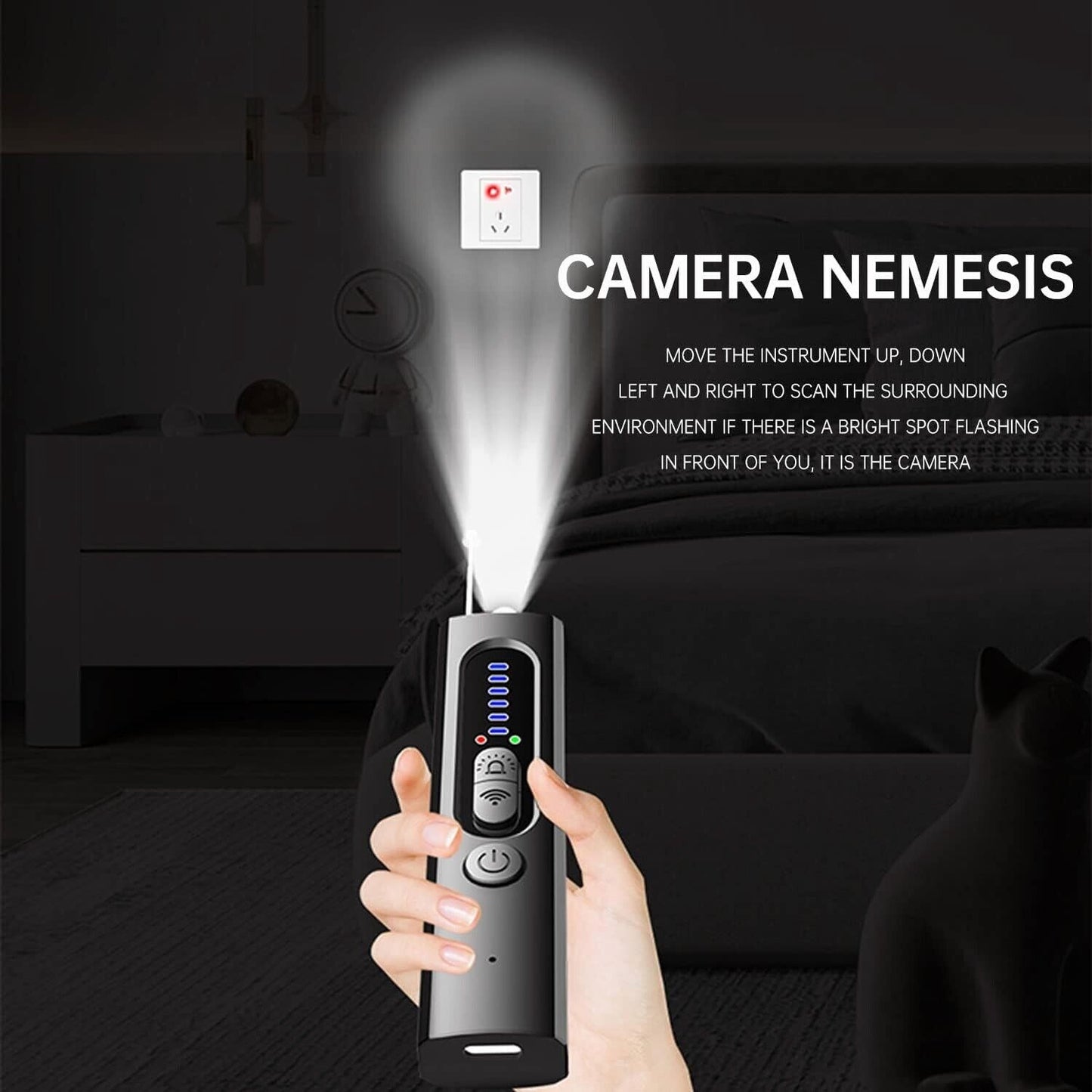 Hidden Camera Detectors, Hidden Devices Detector, Spy Camera Detector, Bug Detec - The Sojourning E-merchant