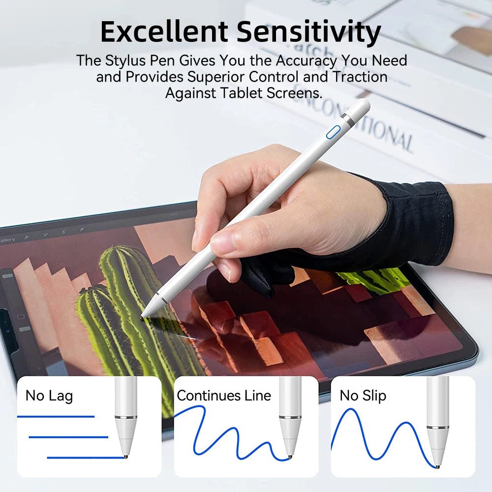 For Ipad Pencil Stylus Pen for Apple Pencil Touch Pen for Phone Ipad Pro Samsung Huawei Xiaomi Pencil Tablet Mobile IOS Android - The Sojourning E-merchant