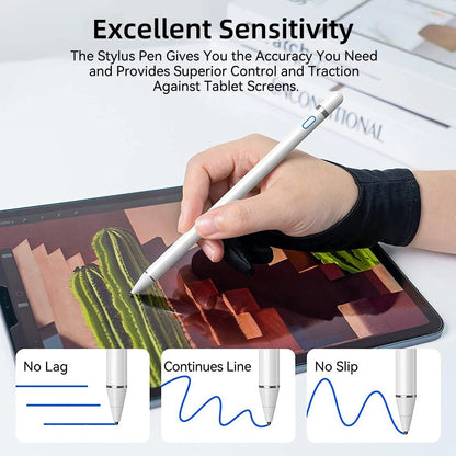 For Ipad Pencil Stylus Pen for Apple Pencil Touch Pen for Phone Ipad Pro Samsung Huawei Xiaomi Pencil Tablet Mobile IOS Android - The Sojourning E-merchant